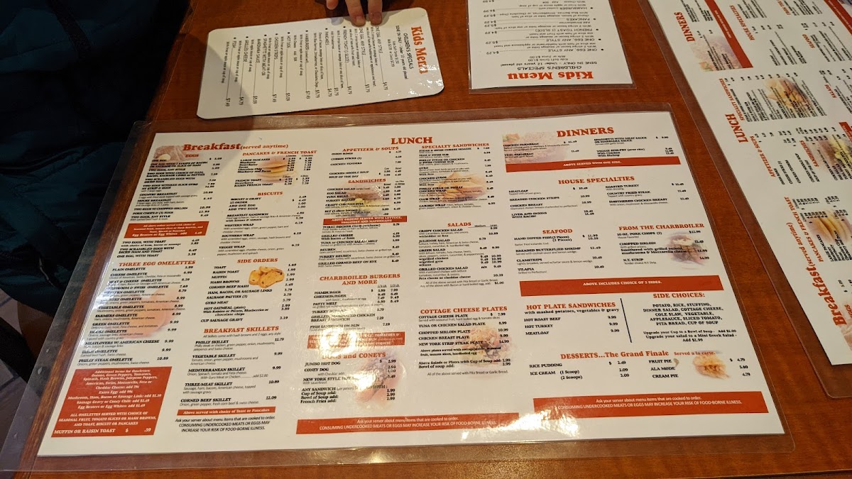 Saline Inn Menu - Image 3