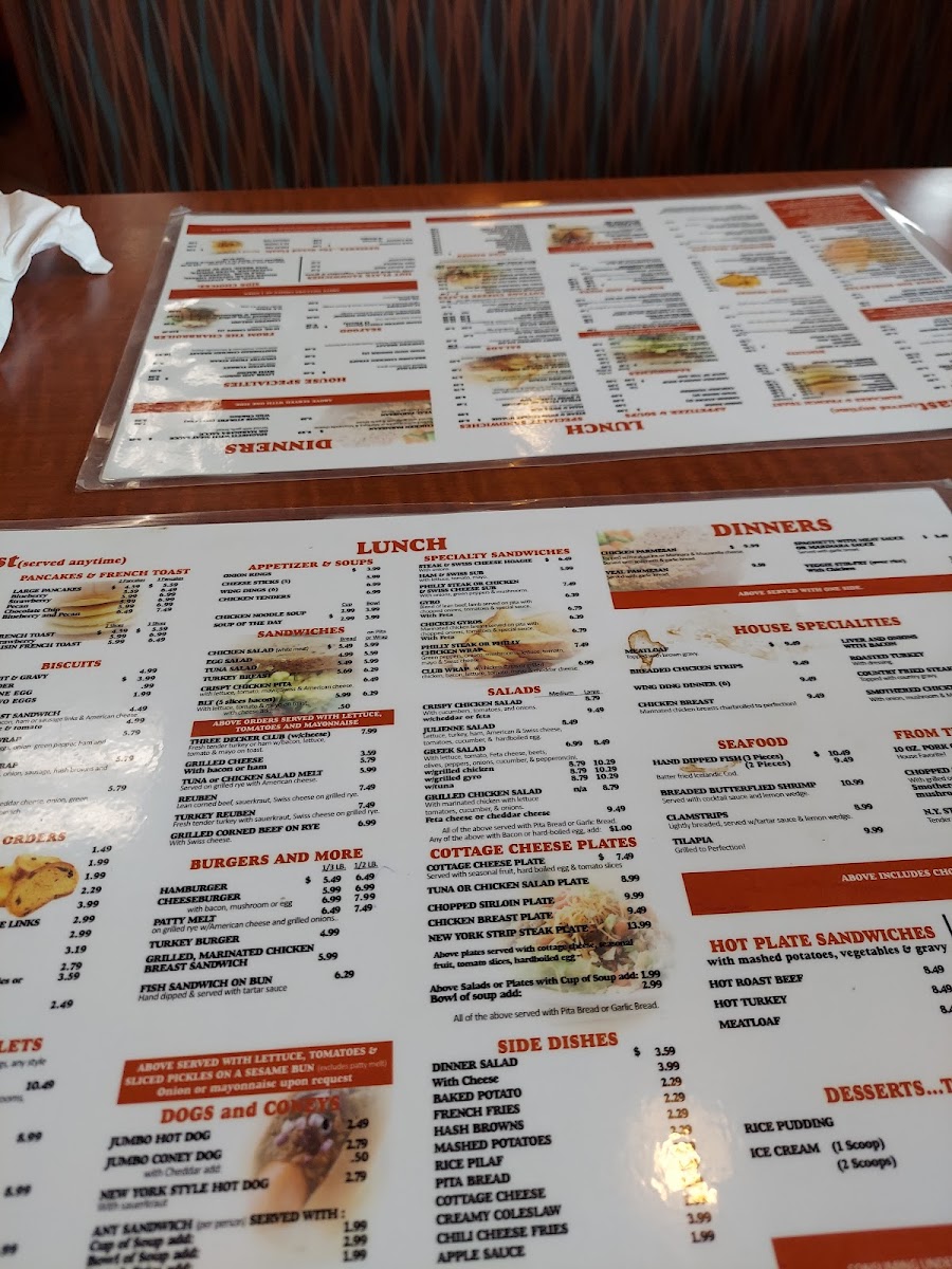 Saline Inn Menu - Image 5